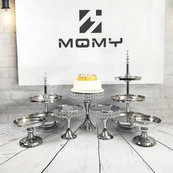 7-11pcs/set Crystal Dessert Display Plate Pop Mirror Party Set Wedding Cake Stand Decoration 
7-11pcs/set Crystal Dessert Display Plate Pop Mirror Party Set Wedding Cake Stand Decoration
