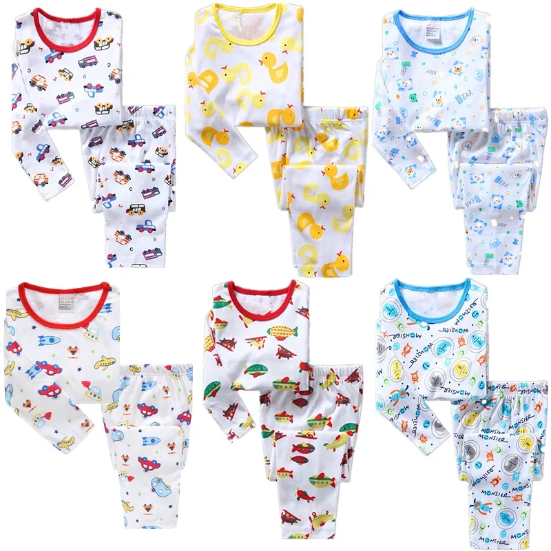 2020 Baby Boys Clothes Suits Cotton Children Sleepwear Sets Kids T-Shirts Pants 2-Pieces Sets Pyjamas 2 3 4 5 6 7 Year PJ'S Soft
2020 Baby Boys Clothes Suits Cotton Children Sleepwear Sets Kids T-Shirts Pants 2-Pieces Sets Pyjamas 2 3 4 5 6 7 Year PJ'S Soft
