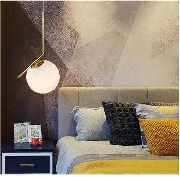 Nordic post-modern round glass ball chandelier simple bedroom living room dining room bed bar creative personality lamps
Nordic post-modern round glass ball chandelier simple bedroom living room dining room bed bar creative personality lamps
