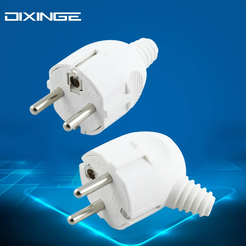 German-French Plug Side Connection EU Standard Plug Assembly Straight-Headed European Standard Three-Pole Grounding Power
German-French Plug Side Connection EU Standard Plug Assembly Straight-Headed European Standard Three-Pole Grounding Power