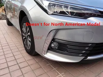 Not for North American Model !! ABS Front Fog Light Lamp Eyelind Trim 2pcs for Toyota Corolla For Toyota Corolla 2017 2018
Not for North American Model !! ABS Front Fog Light Lamp Eyelind Trim 2pcs for Toyota Corolla For Toyota Corolla 2017 2018