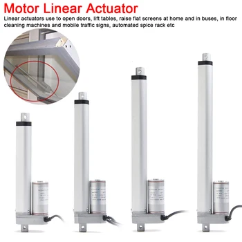 1500N 12/24V DC Electric Motor Linear Actuator 100/150/200/250/300/350/400/450/500/550mm For Auto Car RV Electric Door Opener
1500N 12/24V DC Electric Motor Linear Actuator 100/150/200/250/300/350/400/450/500/550mm For Auto Car RV Electric Door Opener