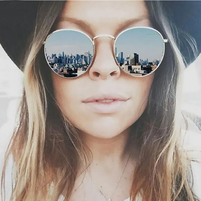 Fashion Colorful Round Sunglasses Women Luxury Metal Sunglasses Summer Outdoor UV400 Eyewear Female zonnebril dames
Fashion Colorful Round Sunglasses Women Luxury Metal Sunglasses Summer Outdoor UV400 Eyewear Female zonnebril dames