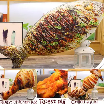 20cm Fish Chicken Leg Food Plush Doll Pillow Novelty Plush Toy Creative Funny New Artificial Food Barbecue Pillow Foodie Love
20cm Fish Chicken Leg Food Plush Doll Pillow Novelty Plush Toy Creative Funny New Artificial Food Barbecue Pillow Foodie Love