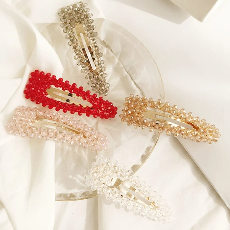 Hairpins Snap Pearl Hair Clip Rhinestone Barrette Korean Bobby Pins for Women Girls Hair Styling Accessories Hair Clamp Red Pink
Hairpins Snap Pearl Hair Clip Rhinestone Barrette Korean Bobby Pins for Women Girls Hair Styling Accessories Hair Clamp Red Pink