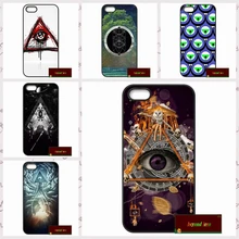 Triangle Eye of god Cover case for font b iphone b font 4 4s 5 5s