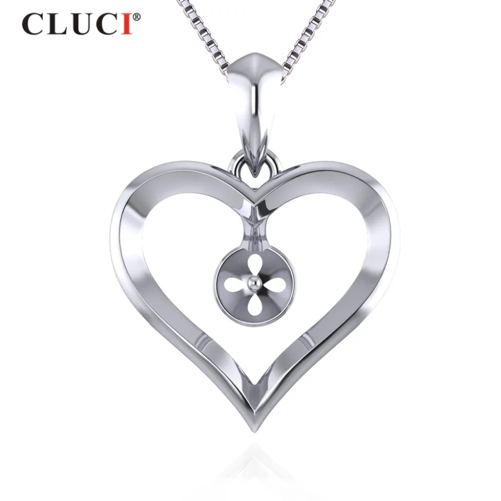 CLUCI 100% 925 Sterling Silver Pendant Mounting Sweet Heart Shape For Women Wedding Party Pearl Jewelry,SP324SB
CLUCI 100% 925 Sterling Silver Pendant Mounting Sweet Heart Shape For Women Wedding Party Pearl Jewelry,SP324SB
