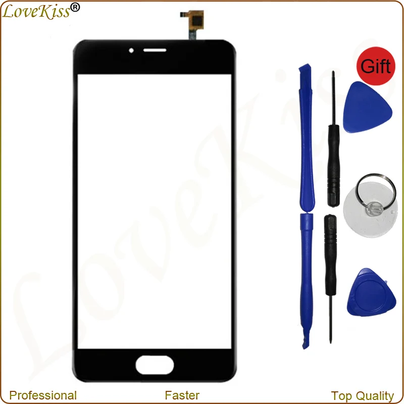 Tested Touch Panel Digitizer For meizu M3 Mini Meilan 3 MT6750 Octa Core Front Glass Screen Sensor Lens Repair Parts Tool | Мобильные