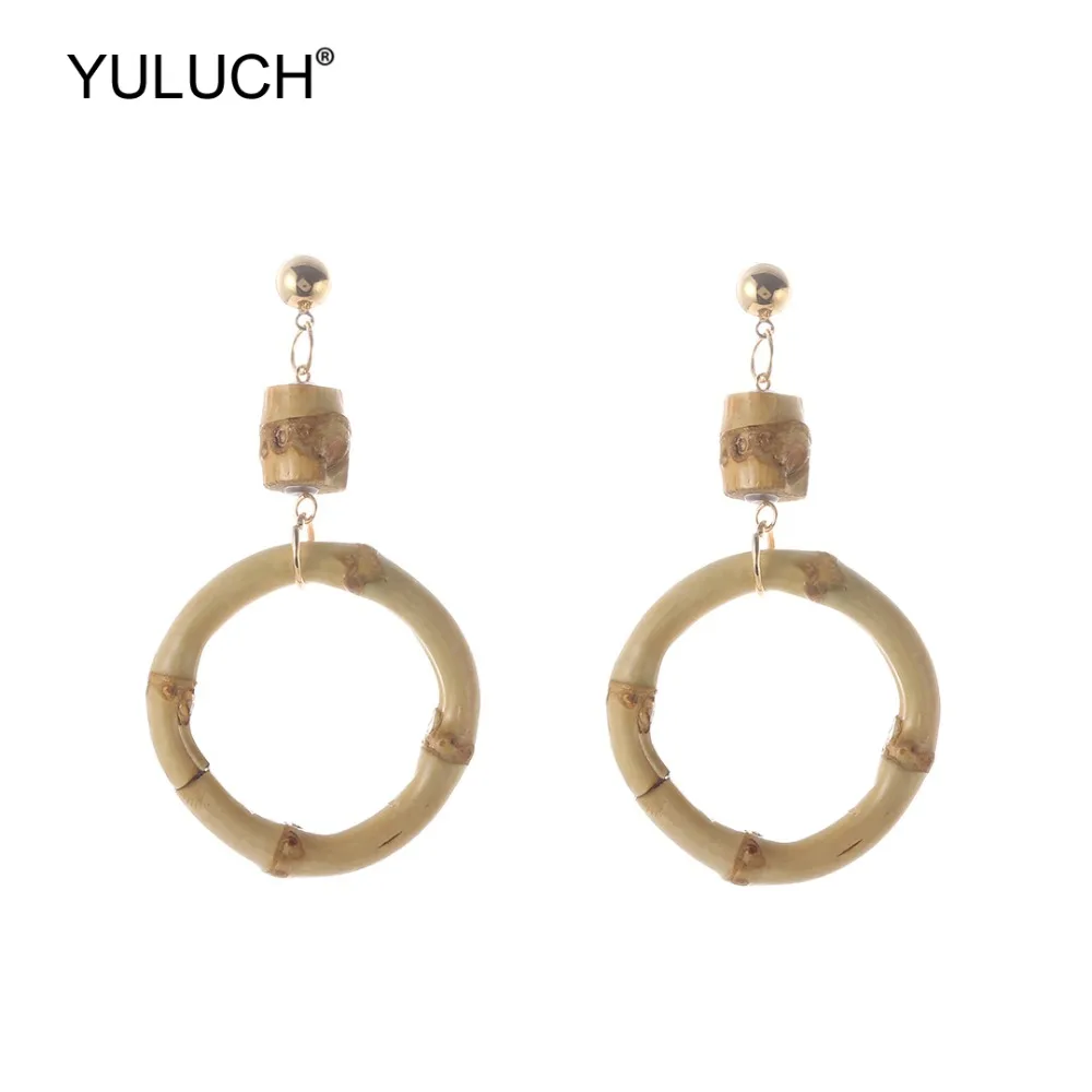 YULUCH 2019 New Design Fashion Handmade Bamboo Long Stud Earings Boho Ethnic PomPom Pom Pom Earrings For Women Lady Girl Wedding
YULUCH 2019 New Design Fashion Handmade Bamboo Long Stud Earings Boho Ethnic PomPom Pom Pom Earrings For Women Lady Girl Wedding