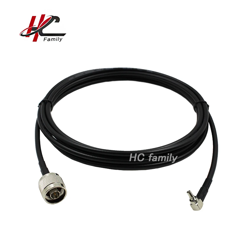 RG58 5m 197" Coaxial Cable N male to CRC9 TS9 male Right Angle connector RF Adapter Cable 50ohm
RG58 5m 197" Coaxial Cable N male to CRC9 TS9 male Right Angle connector RF Adapter Cable 50ohm