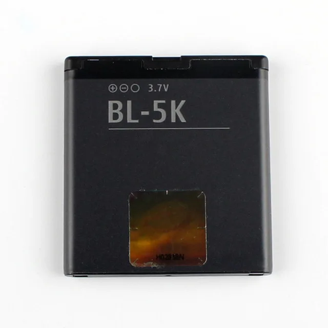 Фото Оригинальный BL-5K аккумулятора телефона для Nokia N85 N86 N87 8MP 701X7X7 00 C7 - купить