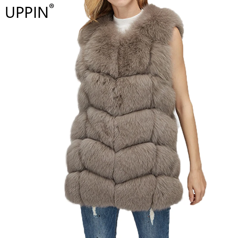 UPPIN 2018 New Fashion Faux Fur Coat Winter Women Casual Slim Sleeveless Faux Fox Fur Vest Winter Jacket Women abrigo de pelo
UPPIN 2018 New Fashion Faux Fur Coat Winter Women Casual Slim Sleeveless Faux Fox Fur Vest Winter Jacket Women abrigo de pelo