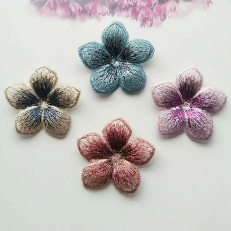 6pcs Fashion Flower Applique Embroidered Sew on Patches For Clothes Bag Cap Headwear Sticker Diy Craft Decoration Repair 3D
6pcs Fashion Flower Applique Embroidered Sew on Patches For Clothes Bag Cap Headwear Sticker Diy Craft Decoration Repair 3D
