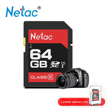 Netac SD Card Tarjeta SD 64 GB 32 GB Class 10 Flash Memory Cards 80MB/s HD 4K DJ Video Carte SD 64 GB For Digital DSLR Camera
Netac SD Card Tarjeta SD 64 GB 32 GB Class 10 Flash Memory Cards 80MB/s HD 4K DJ Video Carte SD 64 GB For Digital DSLR Camera