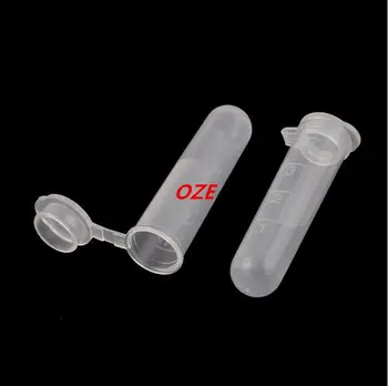 50Pcs 5ml Laboratory Plastic Clear Round Bottom Centrifuge Tubes w Graduated
50Pcs 5ml Laboratory Plastic Clear Round Bottom Centrifuge Tubes w Graduated