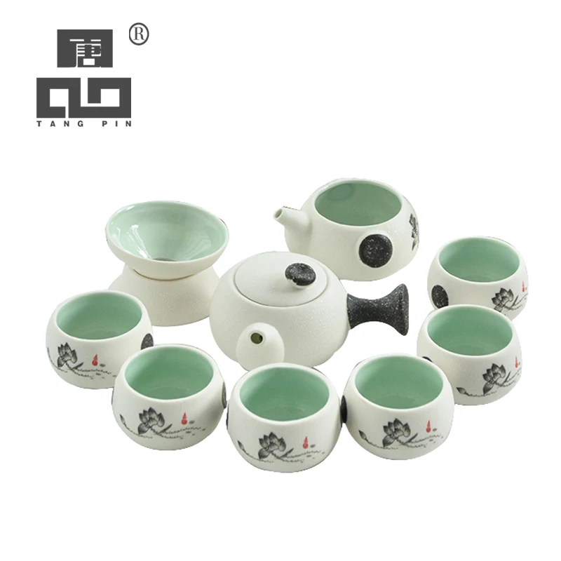 TANGPIN white ceramic teapot tea cup porcelain tea set chinese kung fu tea set drinkware
TANGPIN white ceramic teapot tea cup porcelain tea set chinese kung fu tea set drinkware