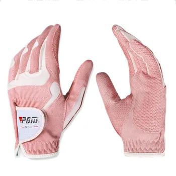 PGM Golf Gloves Left Right Hand Non-slip Breathable Mittens Women's Sport Gloves ladies Nanometer Cloth Golf Palm Wear-resistant
PGM Golf Gloves Left Right Hand Non-slip Breathable Mittens Women's Sport Gloves ladies Nanometer Cloth Golf Palm Wear-resistant