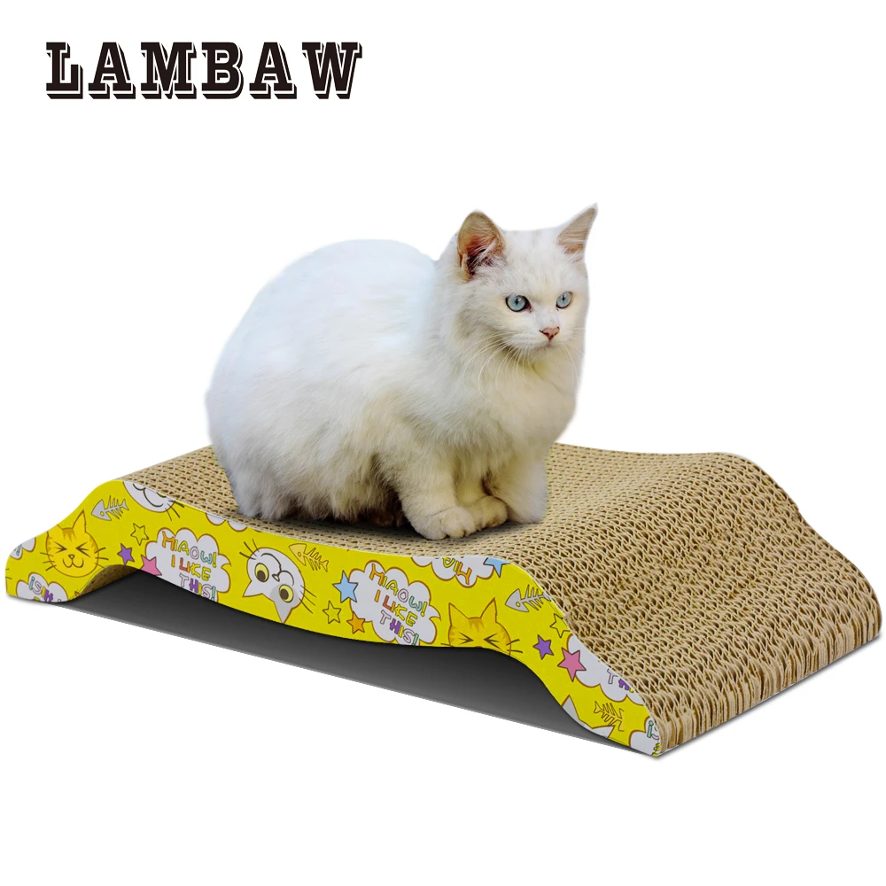 Cat Scratcher Cat Bed Cat Product Cardboard Paper High Quality Cat Toy Scratching Pad 3 shape choose-M Shape
Cat Scratcher Cat Bed Cat Product Cardboard Paper High Quality Cat Toy Scratching Pad 3 shape choose-M Shape