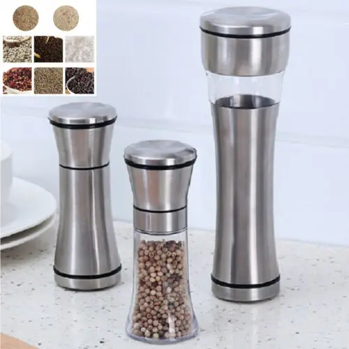 2019 Manual Pepper Mill Stainless Steel Salt Grinder Muller kitchen accessories Kitchen Tool kitchen gadgets Spice Sauce Grinder
2019 Manual Pepper Mill Stainless Steel Salt Grinder Muller kitchen accessories Kitchen Tool kitchen gadgets Spice Sauce Grinder