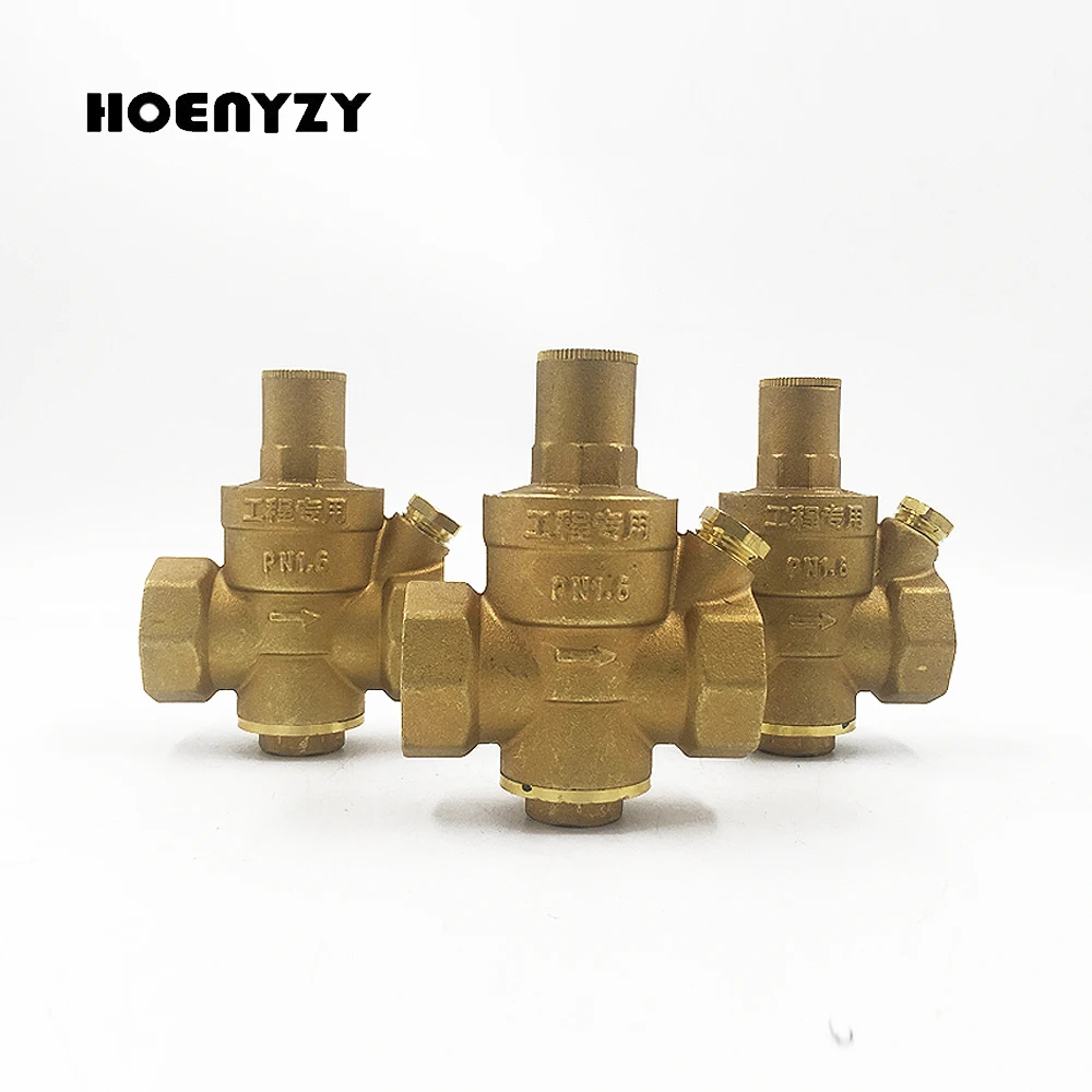 G 1/2" 3/4" 1" 2" Brass Water Pressure Reducing Maintaining Valve DN15/DN20/DN25/DN32 Regulator Adjustable Relief Valve Gauge
G 1/2" 3/4" 1" 2" Brass Water Pressure Reducing Maintaining Valve DN15/DN20/DN25/DN32 Regulator Adjustable Relief Valve Gauge