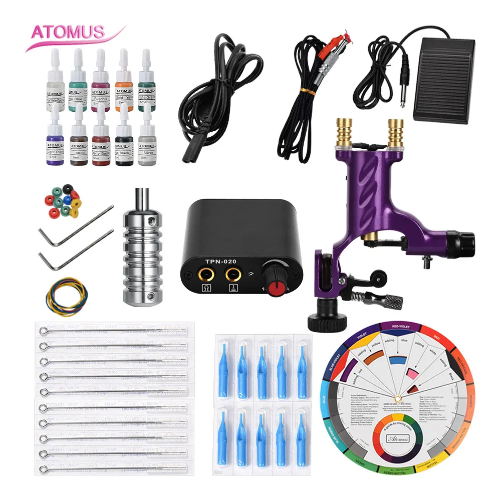 Kits Tattoo Machine Professional Rotary Motor Complete Body Equipment Principiante Kits Tattooo Quit De Tatuajes Studio Kits
Kits Tattoo Machine Professional Rotary Motor Complete Body Equipment Principiante Kits Tattooo Quit De Tatuajes Studio Kits