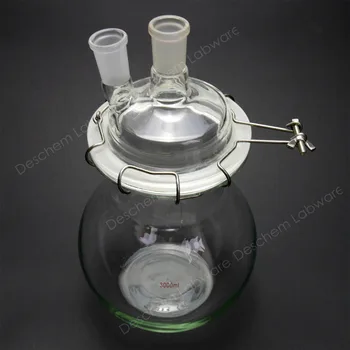 10000ml,24/40,Glass Reactor,Two-Neck,10 Litre,Flat Bottom Reaction Kettle,With Clamp & Lid
10000ml,24/40,Glass Reactor,Two-Neck,10 Litre,Flat Bottom Reaction Kettle,With Clamp & Lid