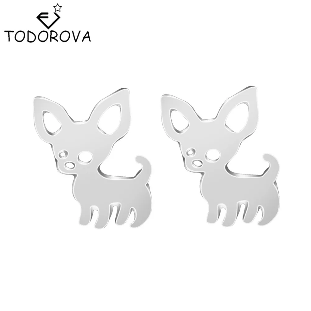 Todorova 10pcs Animal Pet Lovers Gift Chihuahua Stud Earrings for Women Small Cute Dog Earring Piercing Jewelry Boucle d'oreille
Todorova 10pcs Animal Pet Lovers Gift Chihuahua Stud Earrings for Women Small Cute Dog Earring Piercing Jewelry Boucle d'oreille