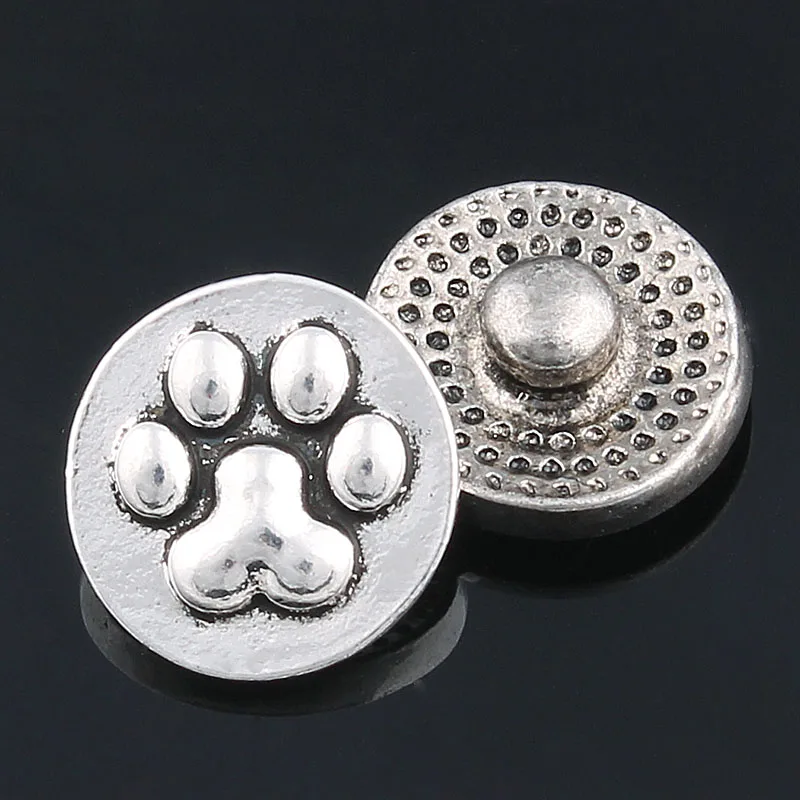 10pcs/lot New Arrival Footprint Paw Snaps Button Fit 12mm Xinnver Snaps Jewelry Bracelet For Women Jewelry ZL014
10pcs/lot New Arrival Footprint Paw Snaps Button Fit 12mm Xinnver Snaps Jewelry Bracelet For Women Jewelry ZL014