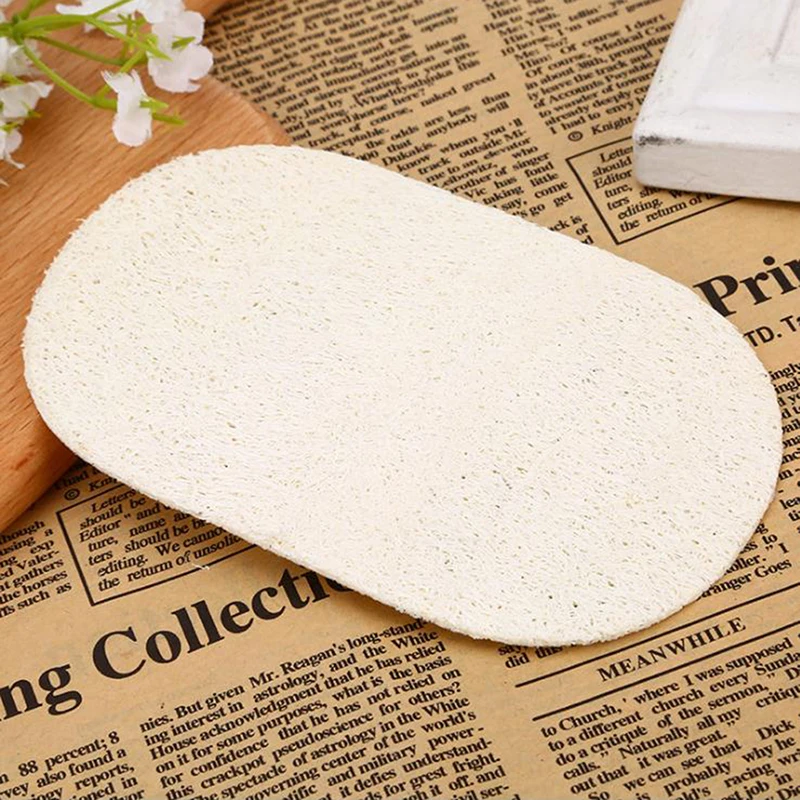 Фото Natural Anti-oil Kitchen Loofah Sponge Scrubber Cleanning Brush NEW Tools | Дом и сад