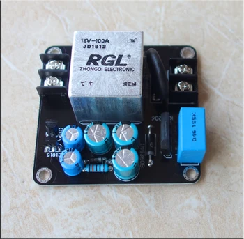 Power soft start board High power 100A high current relay Suitable for Class A power amplifier 
Power soft start board High power 100A high current relay Suitable for Class A power amplifier