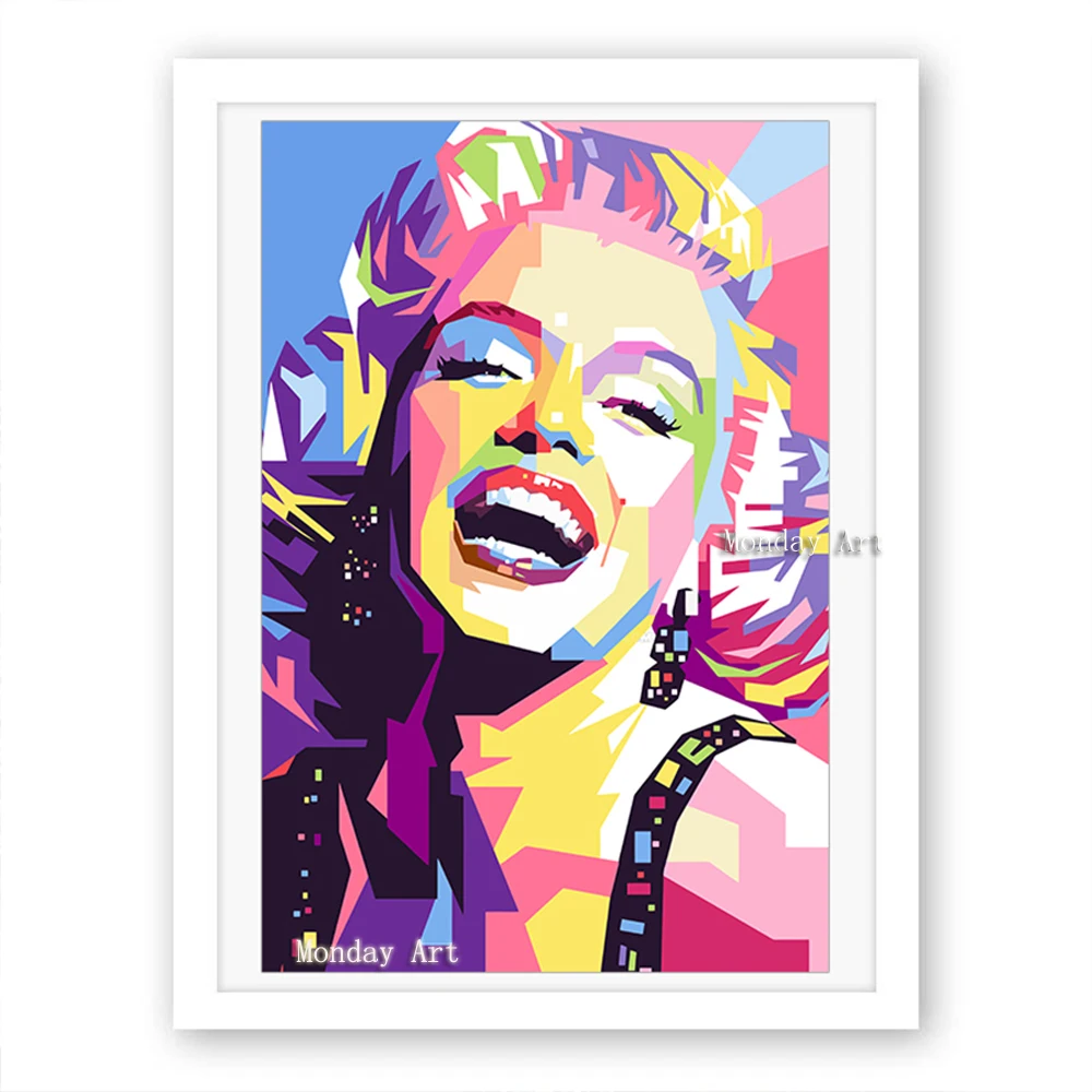 Colorful-Marilyn-Monroe-Canvas-Painting-Portrait-Abstract-Posters-and-Prints-Canvas-Wall-Art-Pictures-for-Living (2)