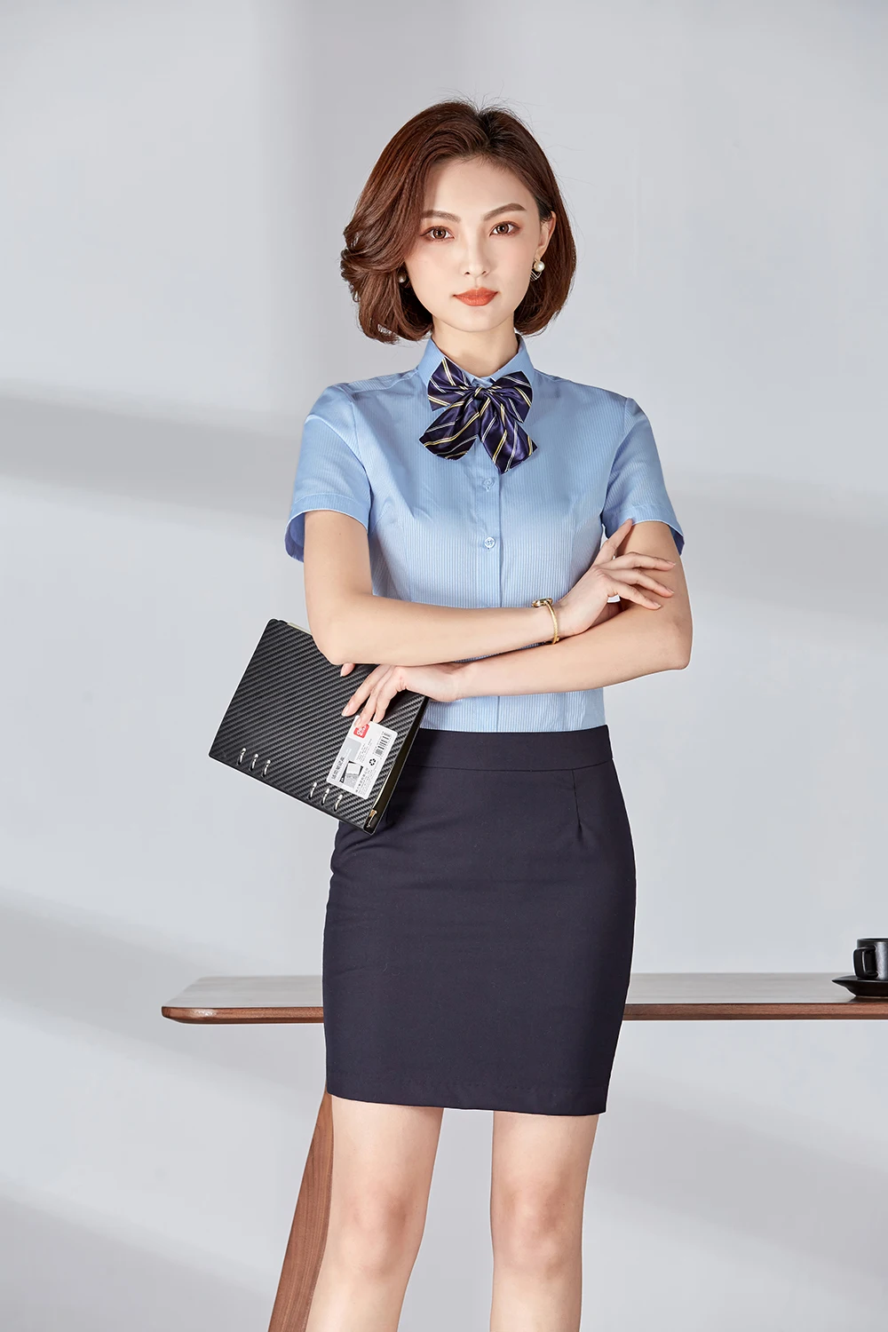 Womens Suits & Blazers Women Skirt Business Formal Uniform With And