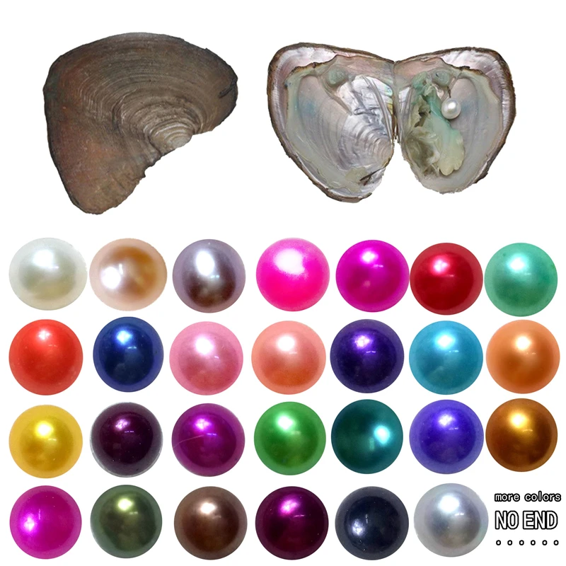 7-8mm Vacuum Pack Oyster Wish freshwater Pearl Dyed Beads Multi Color Mussel Shell With Pearl Inside Dyed Pearl Beads For DIY
7-8mm Vacuum Pack Oyster Wish freshwater Pearl Dyed Beads Multi Color Mussel Shell With Pearl Inside Dyed Pearl Beads For DIY
