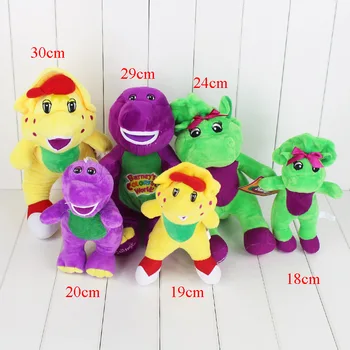 1Pcs Cartoon Movie Barney & Friends Plush Toys Purple Dinasour Toy Stuffed Soft Animals Dolls 18~20cm/ 24~30cm
1Pcs Cartoon Movie Barney & Friends Plush Toys Purple Dinasour Toy Stuffed Soft Animals Dolls 18~20cm/ 24~30cm