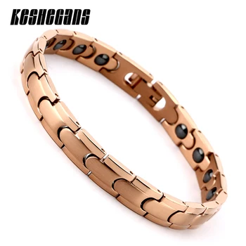New Design 8mm Exquisite Rose Gold Germanium Tungsten Bracelet Magnetic Health Energy Bangle Fashion Jewelry For Women Gifts
New Design 8mm Exquisite Rose Gold Germanium Tungsten Bracelet Magnetic Health Energy Bangle Fashion Jewelry For Women Gifts