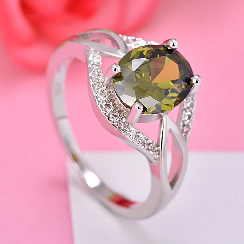 Antique Rings For Ladies Oval Olive Green Big Crystal Beautiful Luxury Jewelry For Wedding Anniversaries Hot Sale Girl Ring
Antique Rings For Ladies Oval Olive Green Big Crystal Beautiful Luxury Jewelry For Wedding Anniversaries Hot Sale Girl Ring