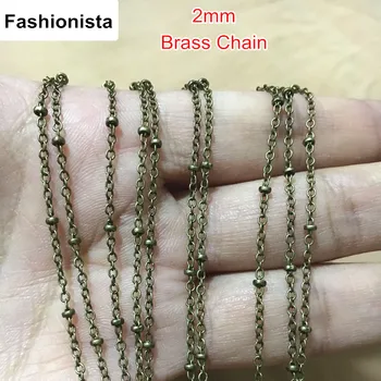 Free Shipping -10 meter of Antique Bronze Round Cable Chain,2mm,Unfinished Bulk Chain,Made of Brass
Free Shipping -10 meter of Antique Bronze Round Cable Chain,2mm,Unfinished Bulk Chain,Made of Brass