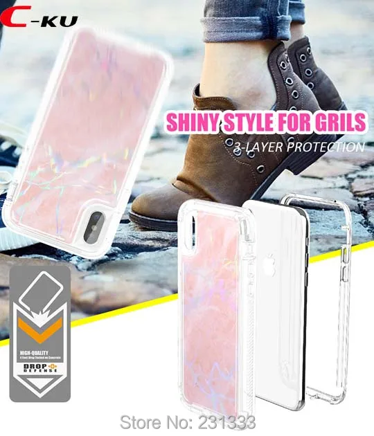 C-ku For Iphone X 8 7 PLUS 7PLUS I7 6 6S Armor Marble Granite Rock Stone TPU PC Hard Case Shockproof Laser Cover Fashion 100pcs
C-ku For Iphone X 8 7 PLUS 7PLUS I7 6 6S Armor Marble Granite Rock Stone TPU PC Hard Case Shockproof Laser Cover Fashion 100pcs