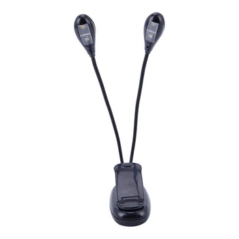 Mini Flexible Lamp with 4 LEDs Black Plastic Reading lamp Desk Lamp Plastic Clip lamp Double pole reading light
Mini Flexible Lamp with 4 LEDs Black Plastic Reading lamp Desk Lamp Plastic Clip lamp Double pole reading light