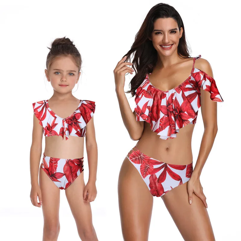 Kids Girls Bikini 2019 Swimsuit Swimwear Mother Daughter Swimming Suit for Women Sexy Biquinis Children Swimwear Beach Wear USA
Kids Girls Bikini 2019 Swimsuit Swimwear Mother Daughter Swimming Suit for Women Sexy Biquinis Children Swimwear Beach Wear USA