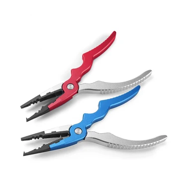 New Aluminum Alloy Fishing Pliers Split Ring Cutters Fishing Holder Tackle Combo Hooks Remover Fishing Tools Accessories
New Aluminum Alloy Fishing Pliers Split Ring Cutters Fishing Holder Tackle Combo Hooks Remover Fishing Tools Accessories