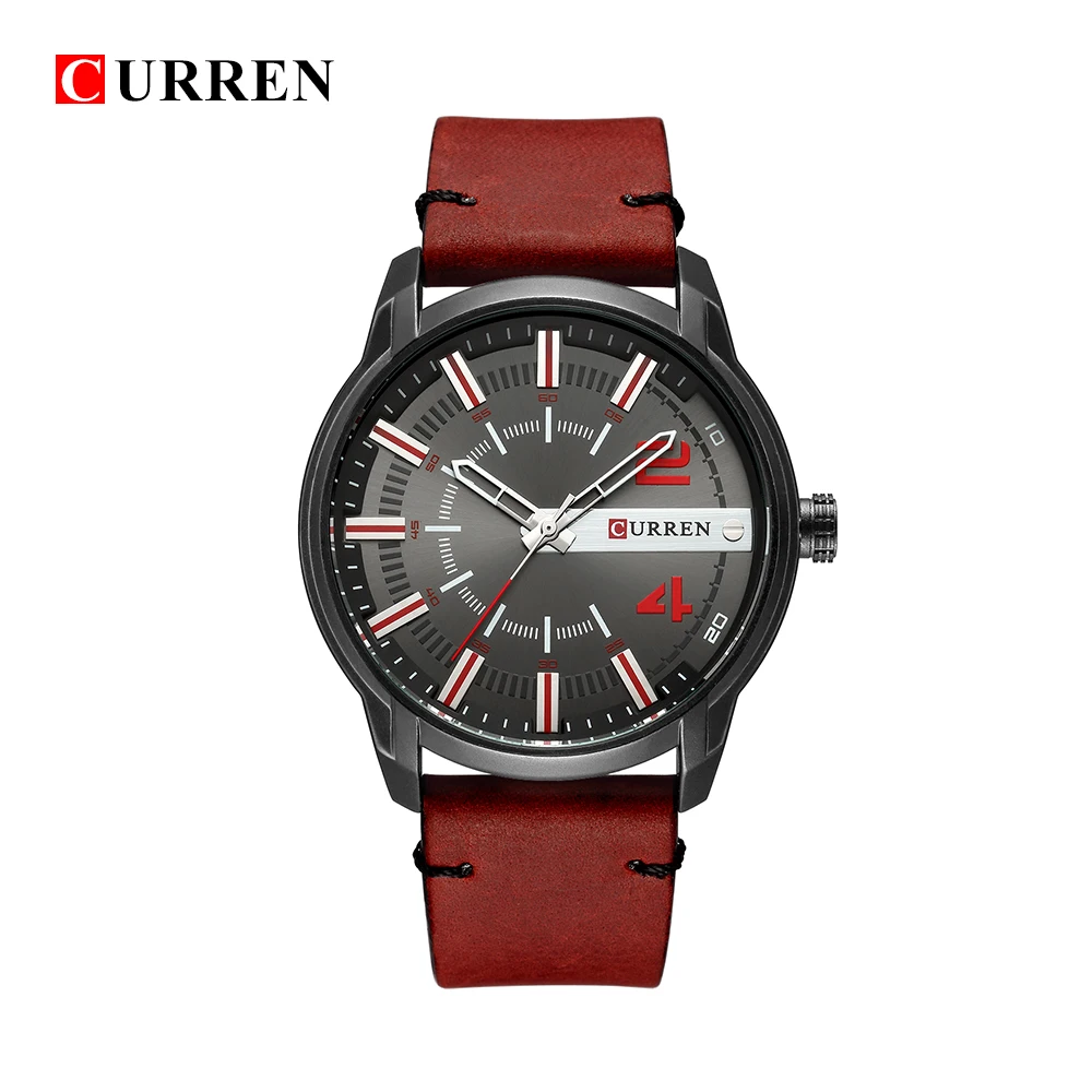 CURREN 2019 Men's Fashion Sport Watches Men Quartz Analog Date Clock Man Leather Waterproof Watch Relogio Masculino Gift For Man
CURREN 2019 Men's Fashion Sport Watches Men Quartz Analog Date Clock Man Leather Waterproof Watch Relogio Masculino Gift For Man