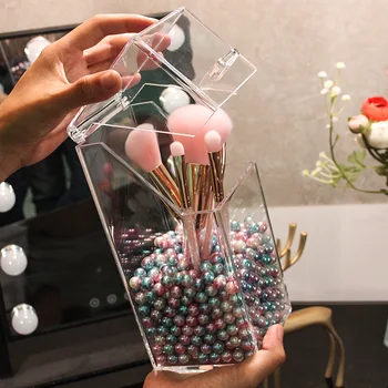 Acrylic Makeup Organizer Cosmetic Holder Makeup Tools Storage Box Organizadora Brush and Accessory Organizer Box with Cover
Acrylic Makeup Organizer Cosmetic Holder Makeup Tools Storage Box Organizadora Brush and Accessory Organizer Box with Cover