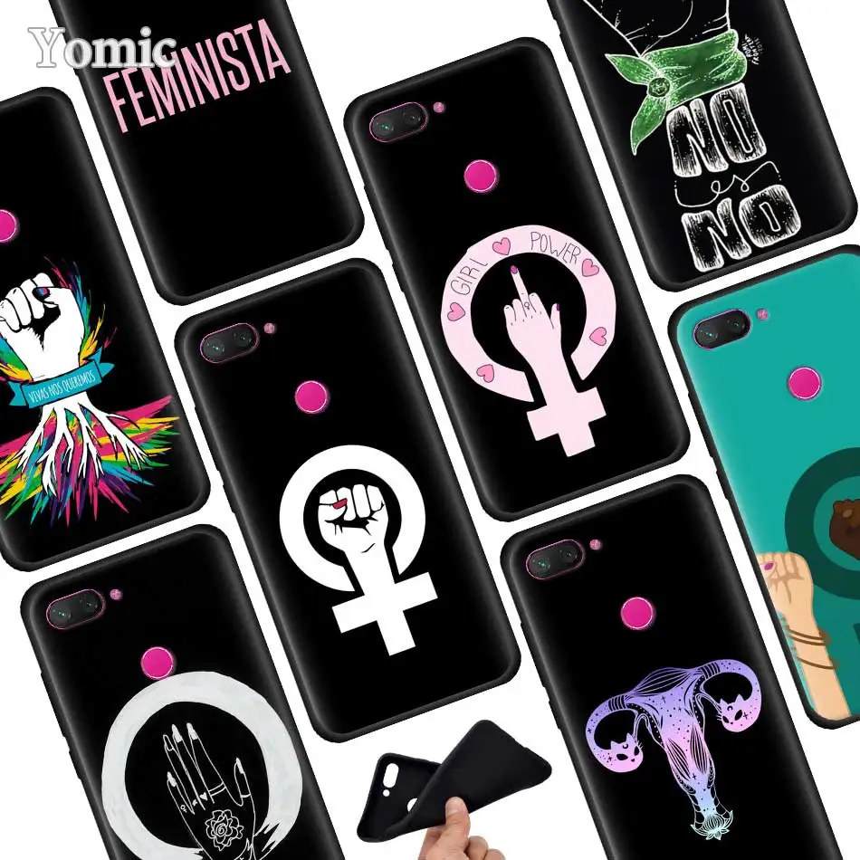 Girl power Feminist Black Silicone Phone Case for Xiaomi 6X 5X Mi 8 A1 A2 Lite Poco F1 Mi Play Redmi 6 7 Pro Cover
Girl power Feminist Black Silicone Phone Case for Xiaomi 6X 5X Mi 8 A1 A2 Lite Poco F1 Mi Play Redmi 6 7 Pro Cover