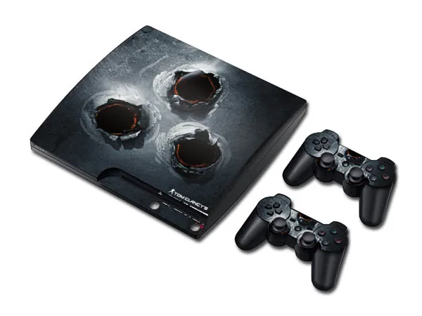 OSTSTICKER Cool Bullet Hole Design Protective Cover Vinyl Decal Sticker For PS3 Slim Skin and Controllers free shipping
OSTSTICKER Cool Bullet Hole Design Protective Cover Vinyl Decal Sticker For PS3 Slim Skin and Controllers free shipping