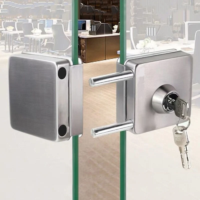Stainless Steel 10-12mm Glass Door Lock Double Sides Open No Drilling Gate Lock SKD88
Stainless Steel 10-12mm Glass Door Lock Double Sides Open No Drilling Gate Lock SKD88