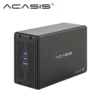 Acasis HDD Docking Station Dual External Hard Drive Box SATA USB 3.0 Aluminum 3.5' Case Hdd Enclosure Laptop Caddy Box HD Extemo
Acasis HDD Docking Station Dual External Hard Drive Box SATA USB 3.0 Aluminum 3.5' Case Hdd Enclosure Laptop Caddy Box HD Extemo