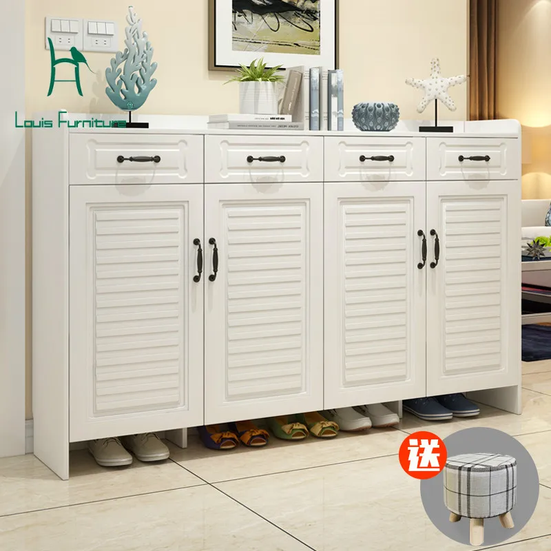 Louis Fashion Shoe Cabinets Solid Wood Shoe Cabinet Morden Simple High-capacity Shoe Cabinets
Louis Fashion Shoe Cabinets Solid Wood Shoe Cabinet Morden Simple High-capacity Shoe Cabinets