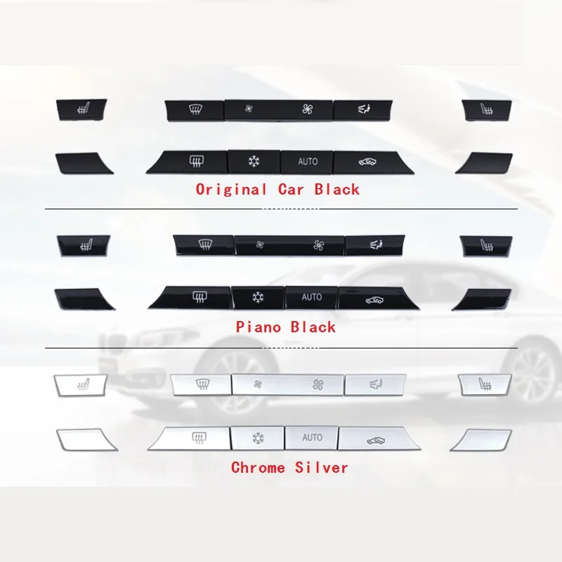 YOOTOBO Piano Black Button Key Caps Repair Kit A/C Heater Switch Cover 61319313923 Fit for BMW 5 6 7 F10 F01 F12
YOOTOBO Piano Black Button Key Caps Repair Kit A/C Heater Switch Cover 61319313923 Fit for BMW 5 6 7 F10 F01 F12