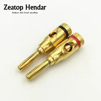 300Pcs 4mm 24k Gold Plated Musical Speaker Cable Wire Pin Banana Plug Connector Home Theater
300Pcs 4mm 24k Gold Plated Musical Speaker Cable Wire Pin Banana Plug Connector Home Theater
